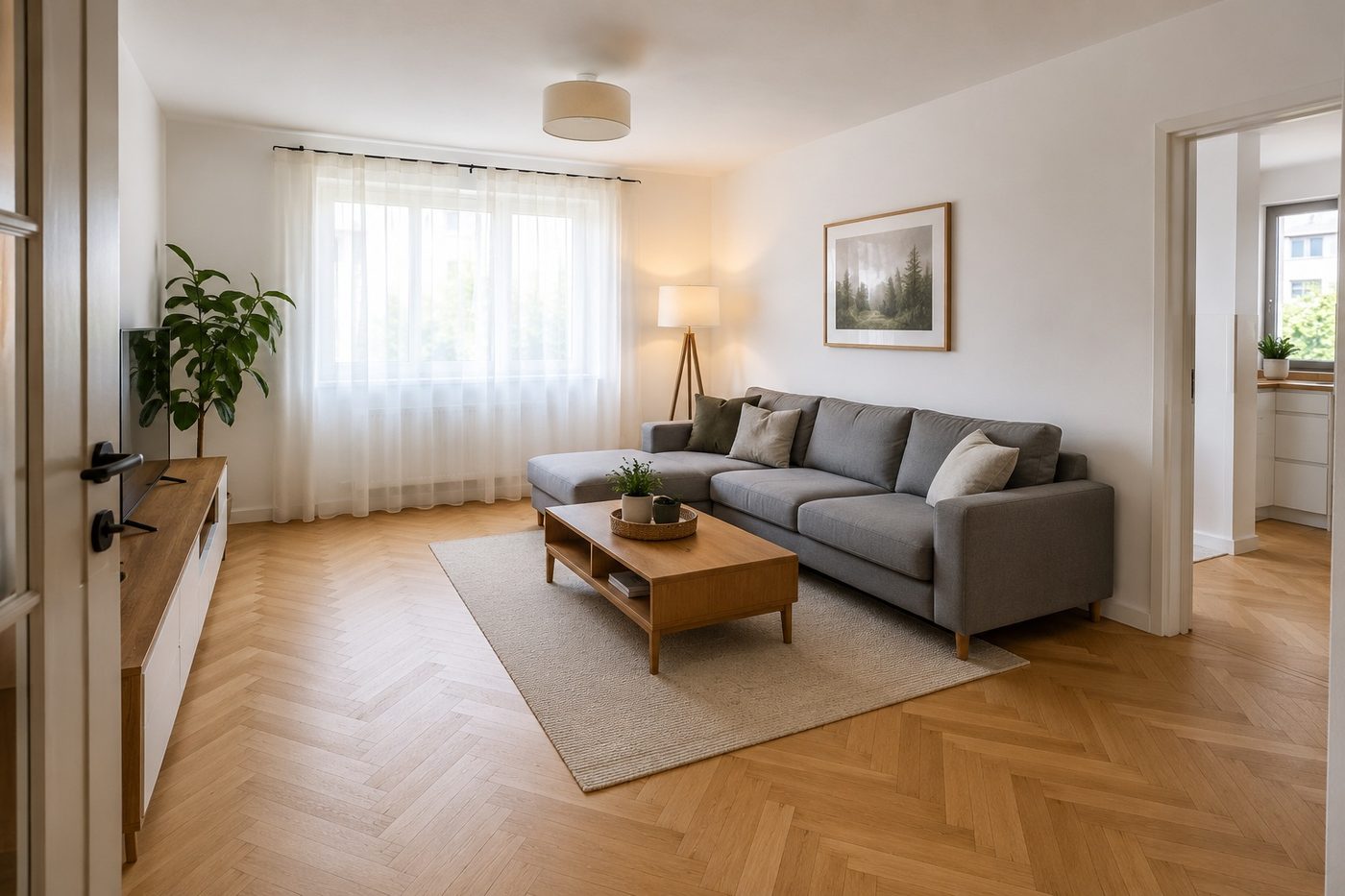 Aceeasi camera dupa renovare